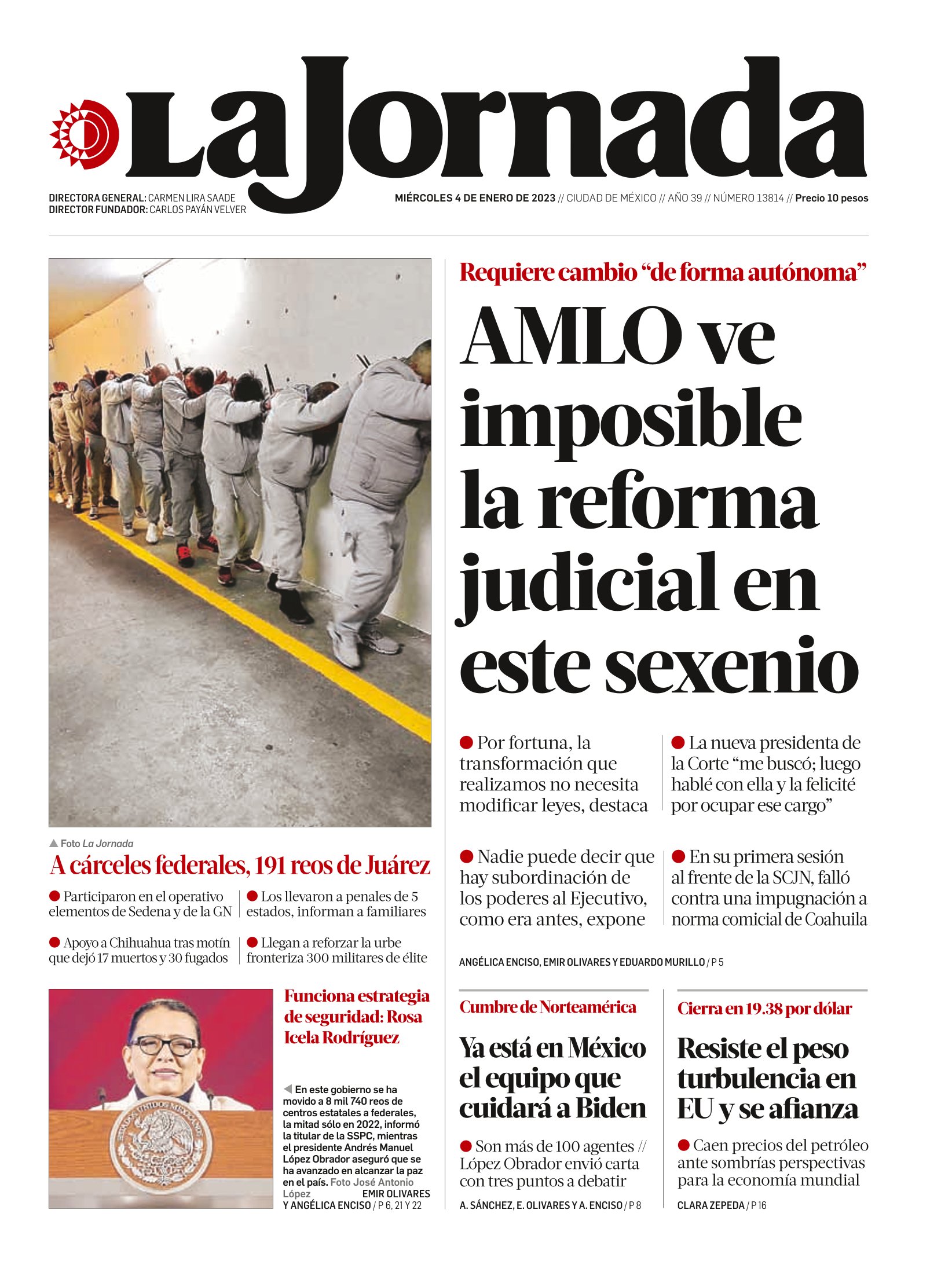 AMLO ve imposible la reforma judicial en este sexenio Web Portal